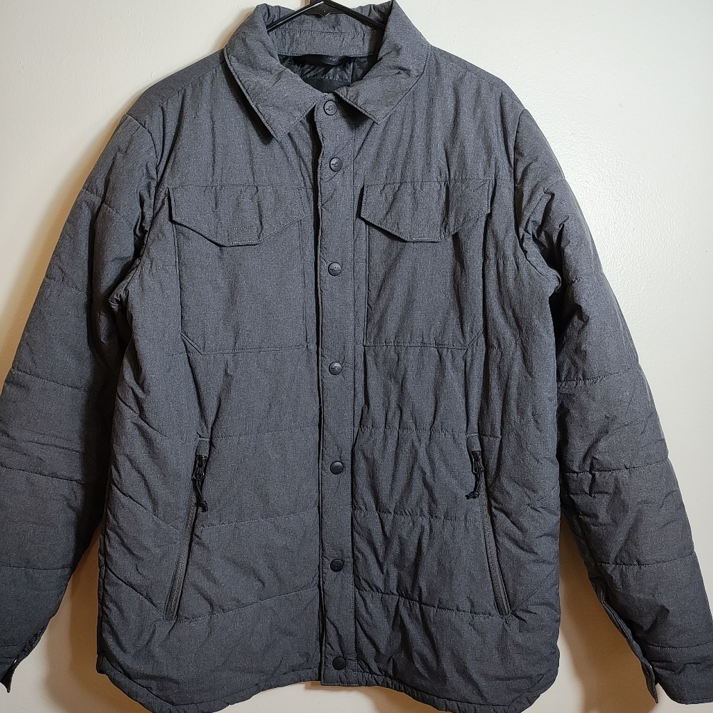 North Face Patricks Point Shacket Graphite Gray H… - image 1